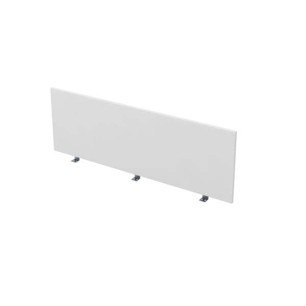 9БР.407.1 Барьер из ЛДСП , фронтальный (1200x16x400) (Белый премиум)