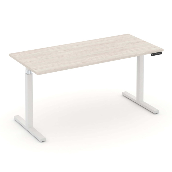Стол электроподъемный MV.SE-4.7 1580x720x720-1190 (Денвер Светлый/Белый металл)