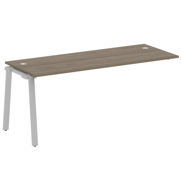 Проходной наборный элемент рабочей станции Metal System Style БА.ПРС-СП-1.5 1800x720x750 (Вяз/Серый металл)