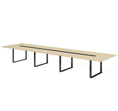 EXE Стол для переговоров L536 101 912 (Дуб Светлый/Черный металл)