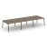 Рабочая станция 2-х сторонняя SN-4A.DRS-061 (2940х1232х750) (Тиквуд Светлый/Металл Антрацит)
