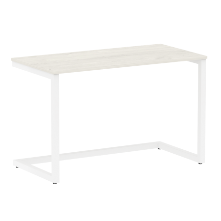Компьютерный стол VR.SP-2-118 1180x600x750 (Дуб Наварра/Белый Металл)