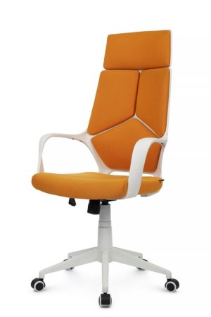 Кресло Iq Rv RCH 8989 Белый/Оранжевый (Белый пластик/Оранжевый)