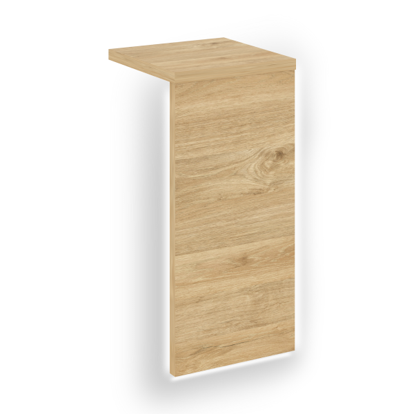 Накладка с подсветкой прямая высокая для О.R-F.MP.V-78 Onix О.R-NP.V-78.1.S 320x327x674 (Тиквуд Светлый)