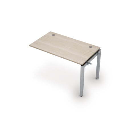 6МБС.5178 Линейная бенч-система, средний модуль (1200x700x750) (Шамони светлый/Алюминий матовый)