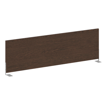 Экран боковой L1200мм Metal System Style Б.ЭКР-120 1200x18x348 (Венге Цаво/Серый металл)