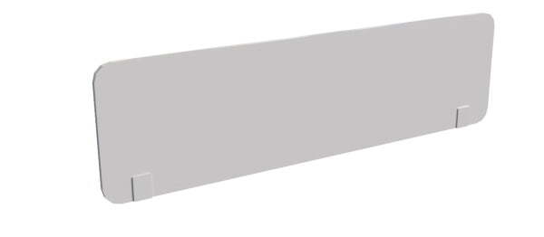 Экран 140 ЛДСП, с креплением Steel 11814 1400x16x396 (Белый)