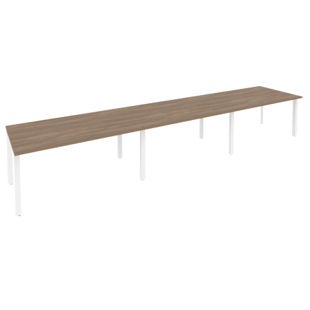 Стол переговорный Onix O.MP-PRG-3.4 4740x980x750 (Дуб Аризона/Белый Металл)