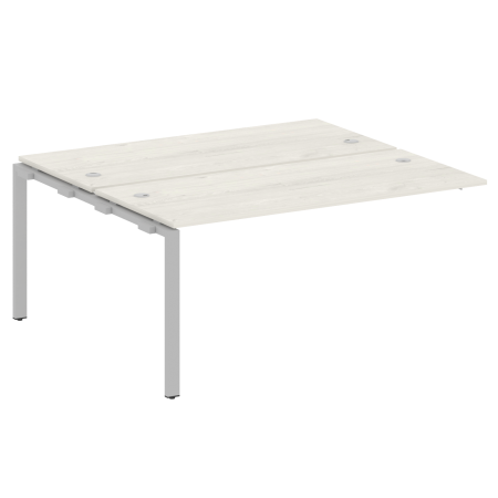 Проходной наборный элемент рабочей станции Metal System Style БП.ПРС-СП-2.4 1600x1475x750 (Дуб Наварра/Серый металл)