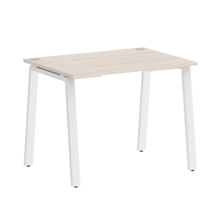 Стол письменный VR.SP-3-98.A 980х720х720 (Денвер Светлый/Белый Металл)
