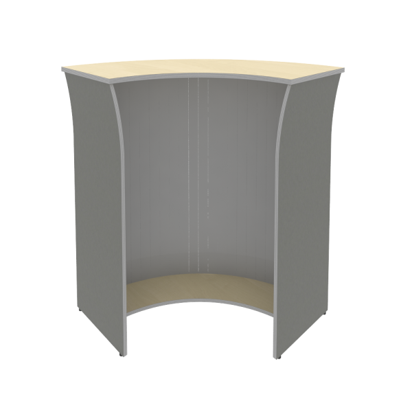 Стойка угловая Riva А.РС-5.5  950x950x1150 (Клен-Металлик)