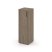 Шкаф средний узкий SN.STU.E-204(L) (400х400х1203) (Антрацит/Тиквуд Светлый)