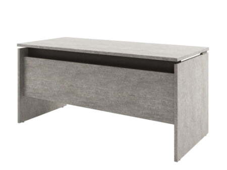 Стол письменный Solution D-16 1600x700x750 (Бетон/Трюфель)