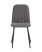 Стул Easy велюр темно-серый (Стул Easy темно-серый)