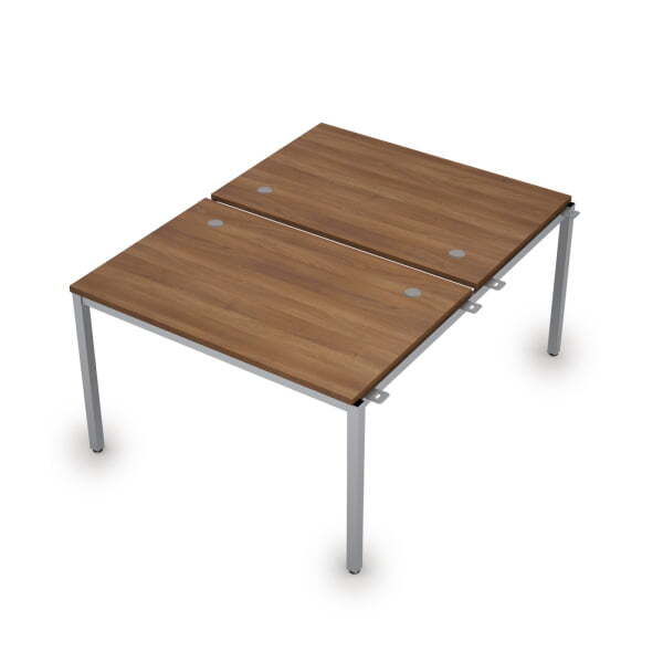 6МБН.288 Сдвоенные бенч-системы, начальный модуль (1200x1635x750) (Шамони темный/Алюминий матовый)