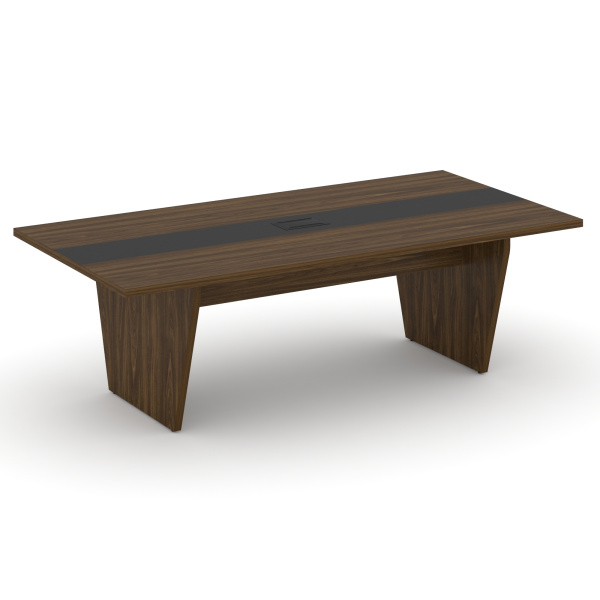 Стол переговорный Corner COR.PRG-24 (2400x1200x750) (Орех Лоренцо-Графит)