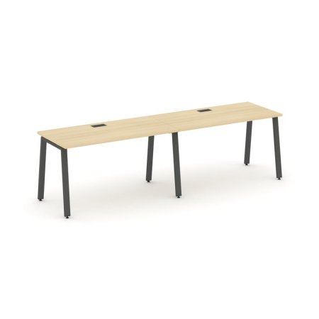 Рабочая станция 1 сторонняя SN-6A.ORS-013 (2760х700х750) (Акация Лорка/Металл Антрацит)