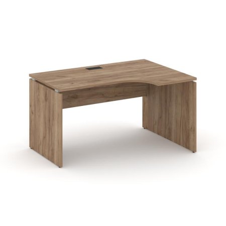 Стол рабочий эргономичный SN-D.SPA-001(R) (1380х600/980х750) (Дуб Табак)