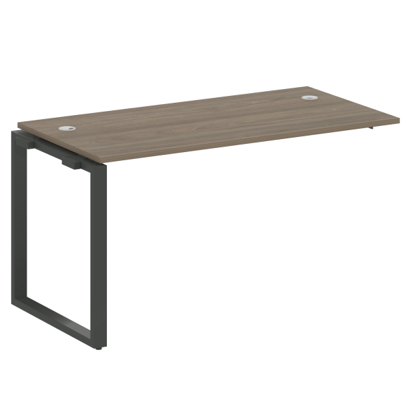 Проходной наборный элемент рабочей станции Metal System Style БО.ПРС-СП-1.3 1400x720x750 (Вяз/Антрацит металл)