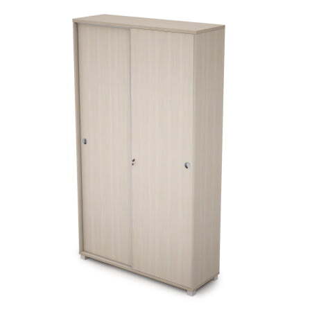 6ШКЗ.016 Шкаф-купе с замком (1200x400x2116) (Шамони светлый)