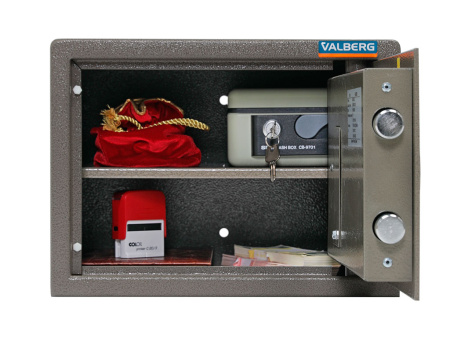 Мебельный сейф VALBERG ASM 25 EL (Коричневый)