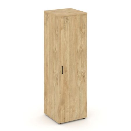 Гардероб узкий глубокий SN.GB.E-002 (600х600х1982) (Тиквуд Светлый)