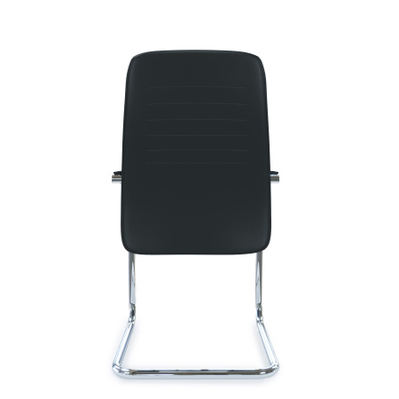 AL 751 V Кресло посетителя, экокожа (Черный)