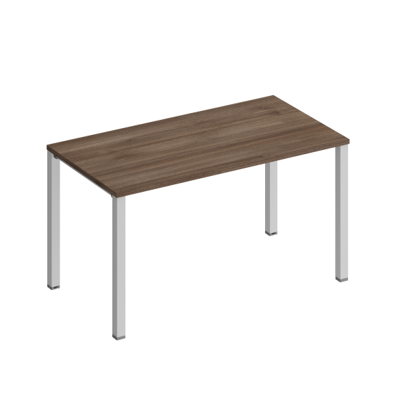 Стол письменный на металлокаркасе КФ Комфорт КФ К.1132 1400x750x750 (Дуб шамони темныйСерый)