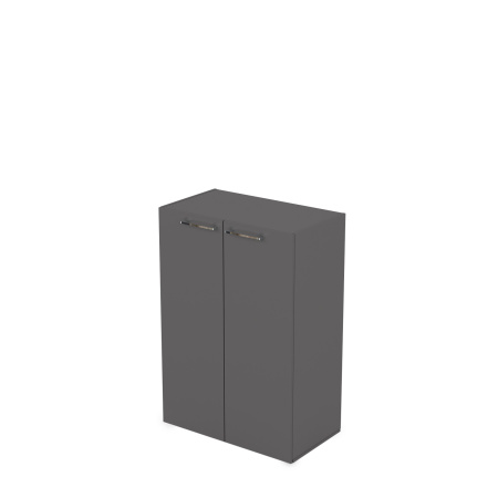 10Ш.017.2 Шкаф распашной  (800x450x1178) (Graphit)