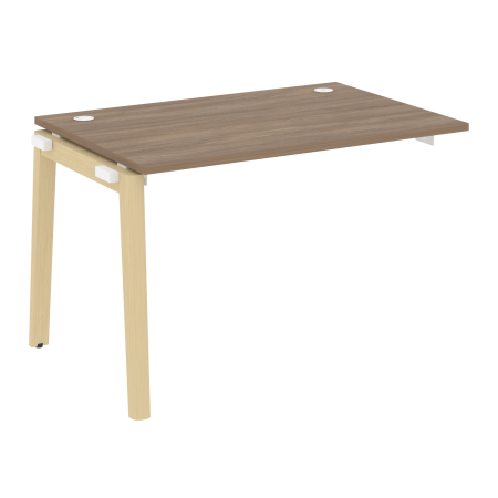 Наборный элемент рабочей станции на деревянных опорах Onix Wood OW.1.NRS-2.8 1180x800x750 (Дуб Аризона/Дуб Светлый)