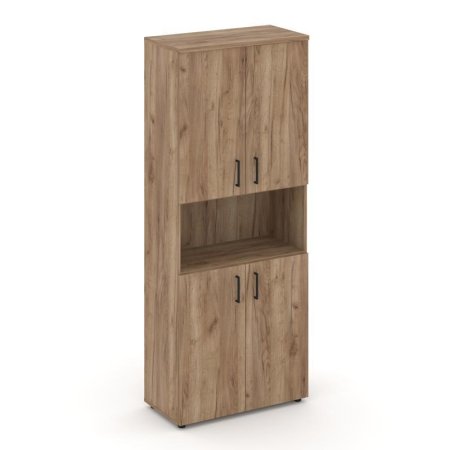 Шкаф высокий широкий SN.STS-107 (796х400х1982) (Дуб Табак)