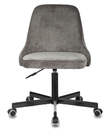 Кресло CH-340M серый Velvet 17 крестов. металл (Серый)