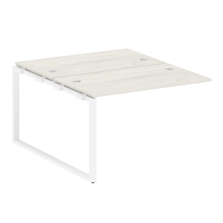 Проходной наборный элемент рабочей станции Metal System Style БО.ПРС-СП-2.2 1200x1475x750 (Дуб Наварра/Белый металл)