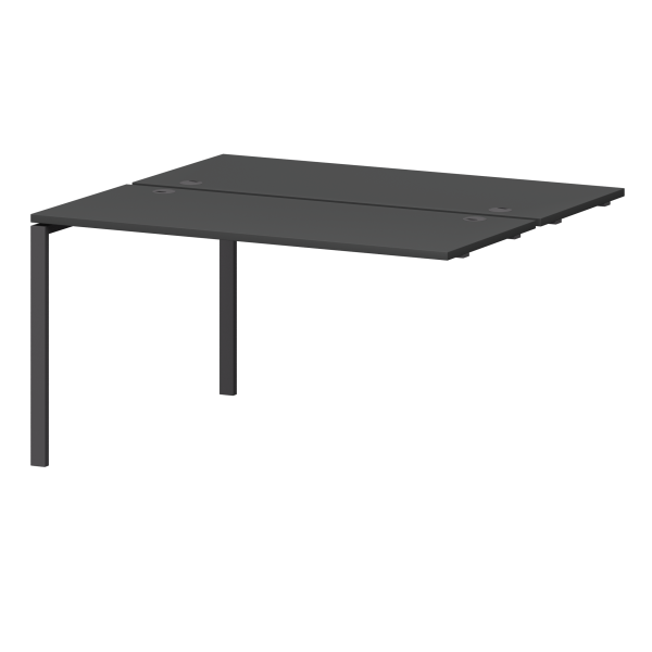 Модуль двойной универсальный на металлокаркасе Смарт СМС2-П-12К.120Э.Пр25 1200x1236x750 (Графит/Антрацит)