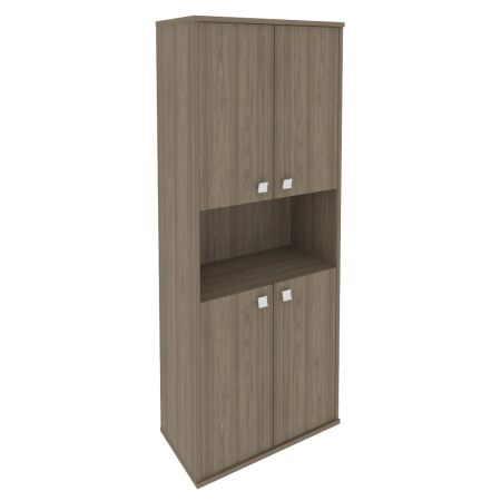 Шкаф высокий широкий Style Л.СТ-1.5 778x410x1980 (Вяз Благородный)