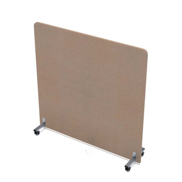 Акустическая мобильная перегородка SOFTOffice 011.МП.1414 1400x377x1400 (latte)