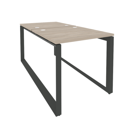 Рабочая станция на О-образном м/к Onix O.MO-D.RS-2.0.8 780x1635x750 (Дуб Аттик/Черный металл)