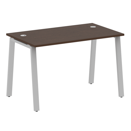 Стол письменный Metal System Style БА.СП-2 1200x720x750 (Венге Цаво/Серый металл)