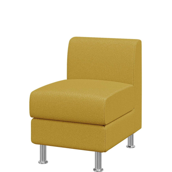 Диван Домино. Модуль 1-местный. (Модуль 1-местный sweet_yellow)