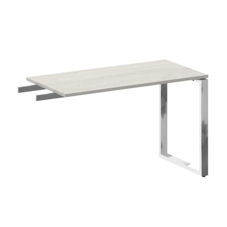 Брифинг-приставка БО.ПР-4 1200x600x750 (Дуб Наварра/Нерж. Сталь)