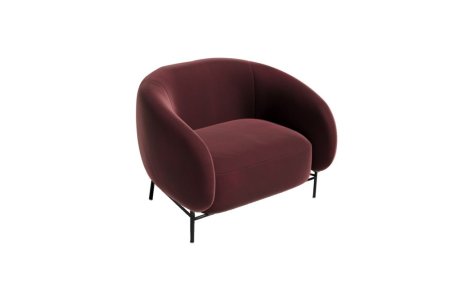 Диван одноместный BLT-1 (Verona Premium 743/Металл Черный)