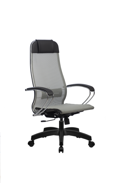 Кресло для руководителя Метта МЕТТА-12(MPRU)/подл.131/осн.001 (Серый)