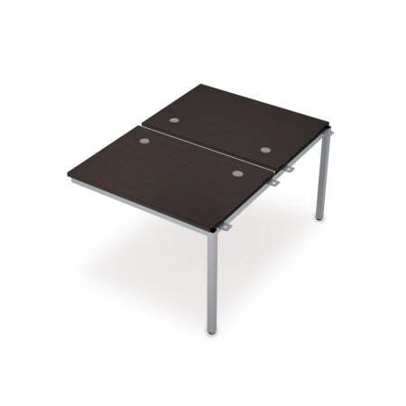 6МБС.277 Сдвоенные бенч-системы, средний модуль (1000x1435x750) (Венге/Алюминий матовый)