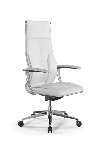Кресло для руководителя Метта Samurai L1-11U - Infinity /Kc06/Wm06/U0mL-4c3(M26.B32.G25.W03) (Белый)