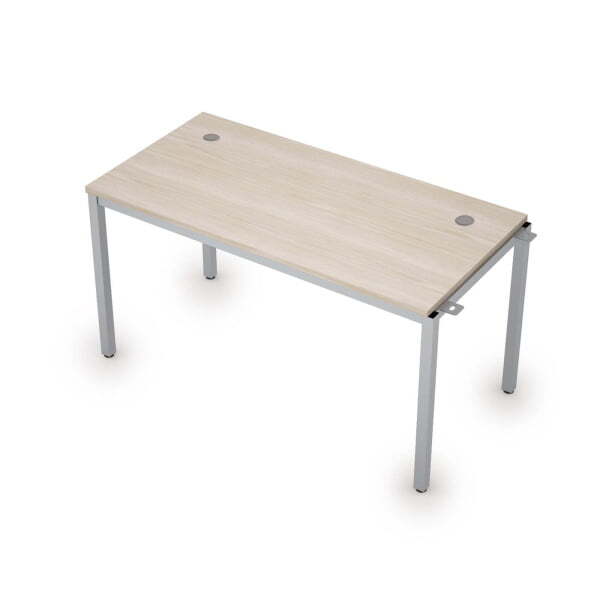 6МБН.179 Линейные бенч-системы, начальный модуль (1400x700x750) (Шамони светлый/Алюминий матовый)