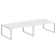 Рабочая станция Metal System Style БО.СМ-4.5 3600x1475x750 (Дуб Наварра/Серый металл)