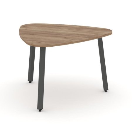 Стол переговорный SN-5.SPRG-71.3 (1200х1200х750) (Дуб Табак/Металл Антрацит)