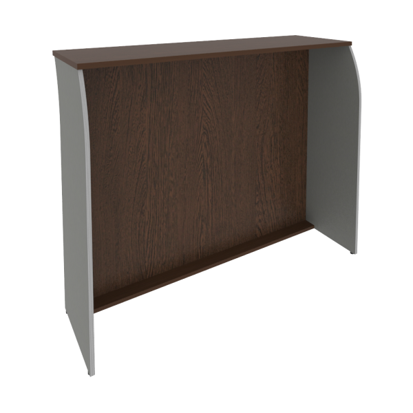 Стойка прямая 1400 Riva А.РС-3 1444x506x1150 (Венге-Металлик)