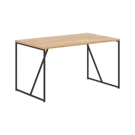 Стол рабочий LOFTIS LST 1380 1360х800х750 (Дуб БофордЧерный)