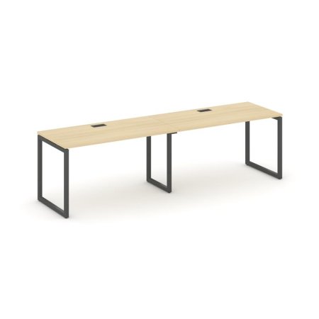 Рабочая станция 1 сторонняя SN-4O.ORS-012 (2360х700х750) (Акация Лорка/Металл Антрацит)